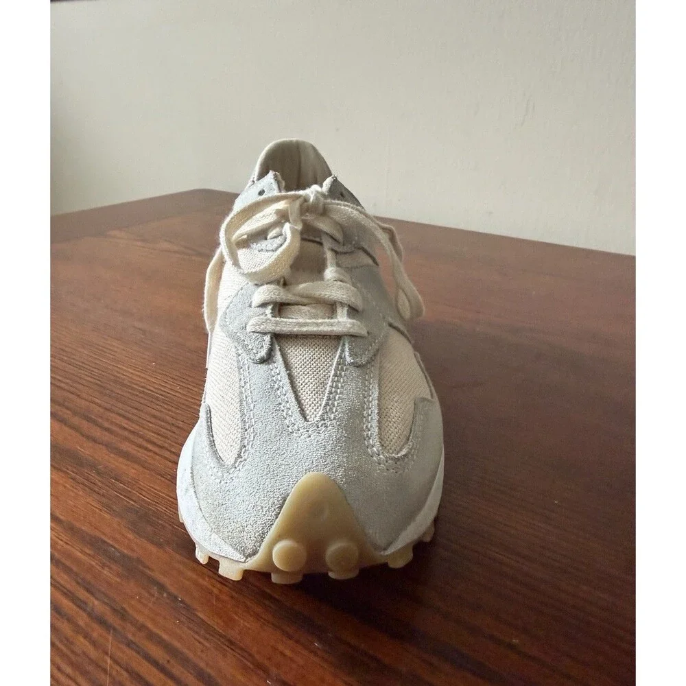 New Balance 327 Women's Sports Shoes Sneakers Ivory, Light Blue Woman 8.5 - Picture 9 of 11